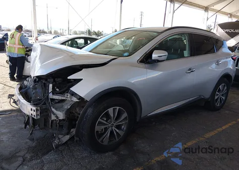 2023 Nissan Murano Sv Intelligent Awd из США, поврежденный, VIN 5N1AZ2BS0PC110376